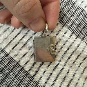 Vintage Silver 925 Photo Book Mothers Locket